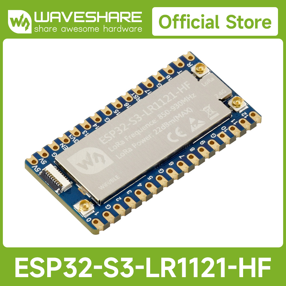 Esp32 Development Board - Waveshare ESP32-S3 LoRa ontwikkelbord, integreert LR1121