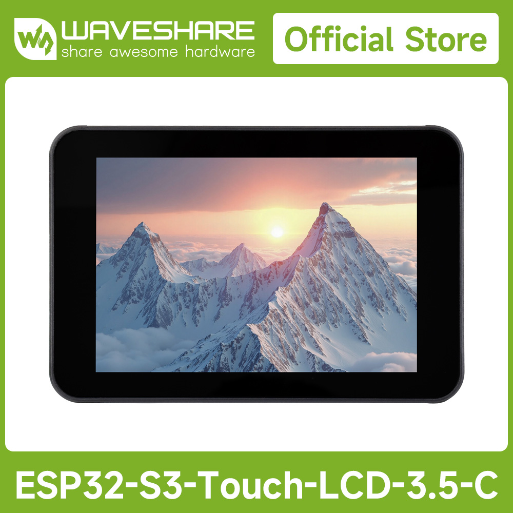 Esp32 Development Board - Waveshare ESP32-S3 3,5 inch capacitief touchscreen