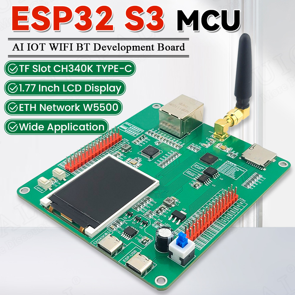 ESP32-S3 ontwikkelbord met 1,7 - Esp32 Uart Module recensie en prijs