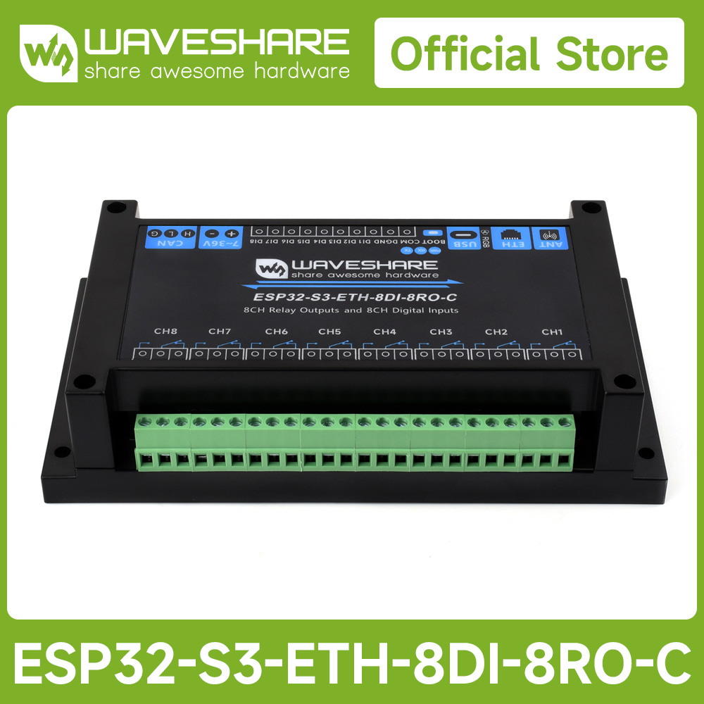 Industriële 8-kanaals ESP32-S3 - Esp32 S3 recensie en prijs