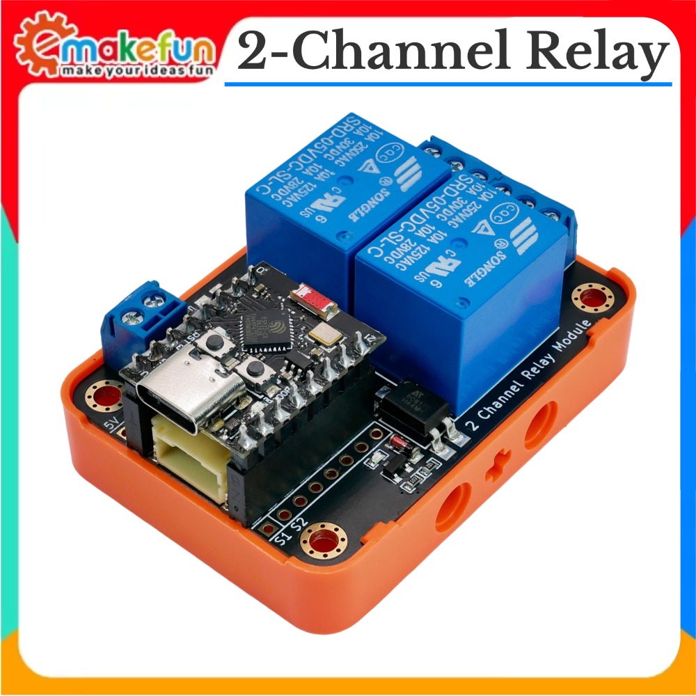 2CH Relaismodule Input5V Actie - Esp32 Uart Module recensie en prijs