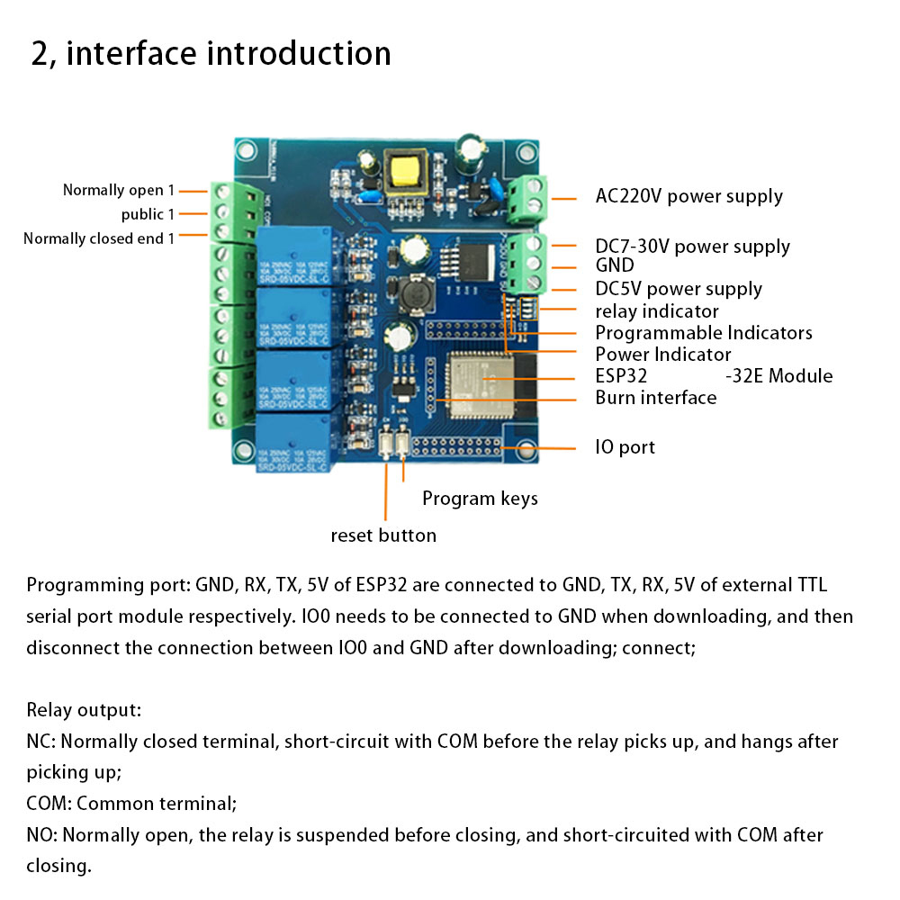ESP32 Relay Development Board  - Esp32 Uart Module recensie en prijs