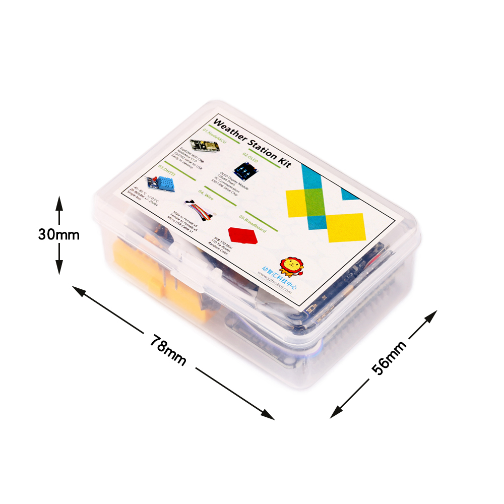 ESP8266 Weerstation Diy Kit Me - Esp8266 Nodemcu recensie en prijs