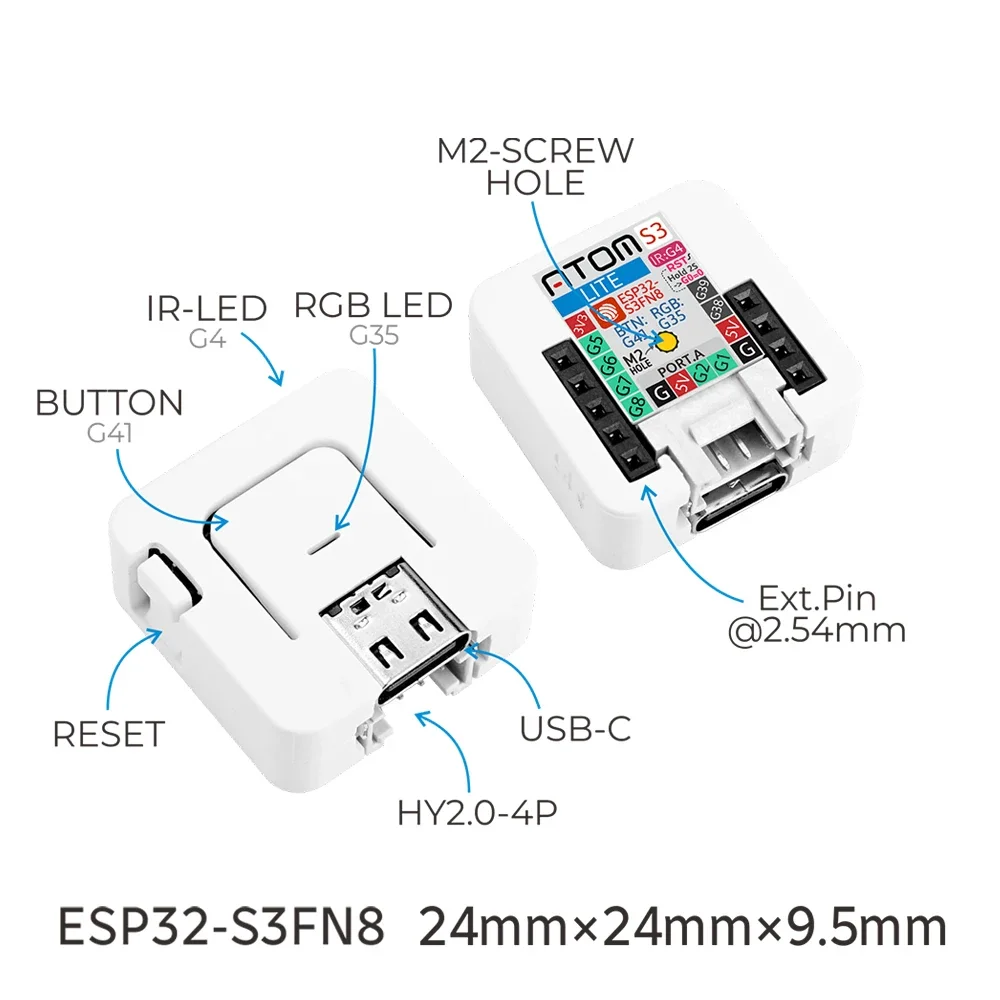M5Stack AtomS3-Lite ESP32-S3 o - Esp32 Wifi Bluetooth Module recensie en prijs
