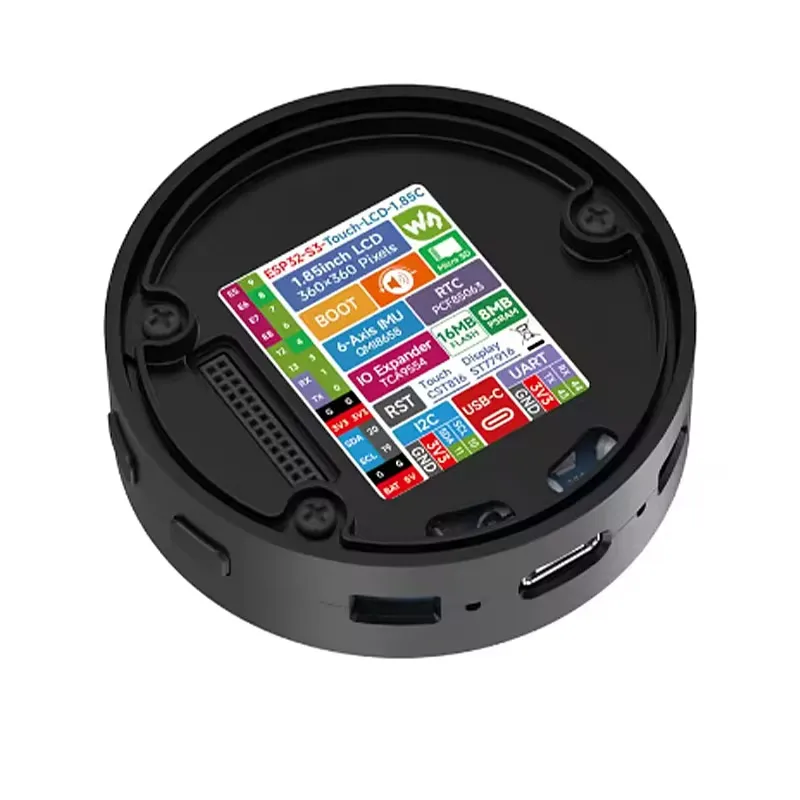 ESP32-S3 1,85 inch rond touchs - Esp32 Development Board recensie en prijs