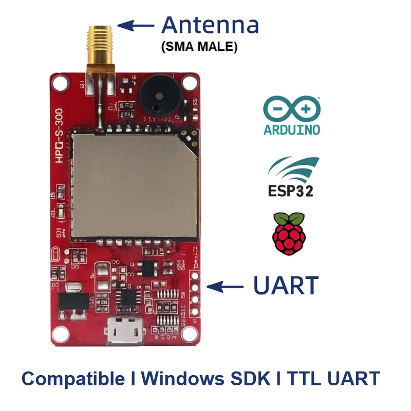 R300 UHF RFID-lezermodule voor - Esp32 Uart Module recensie en prijs
