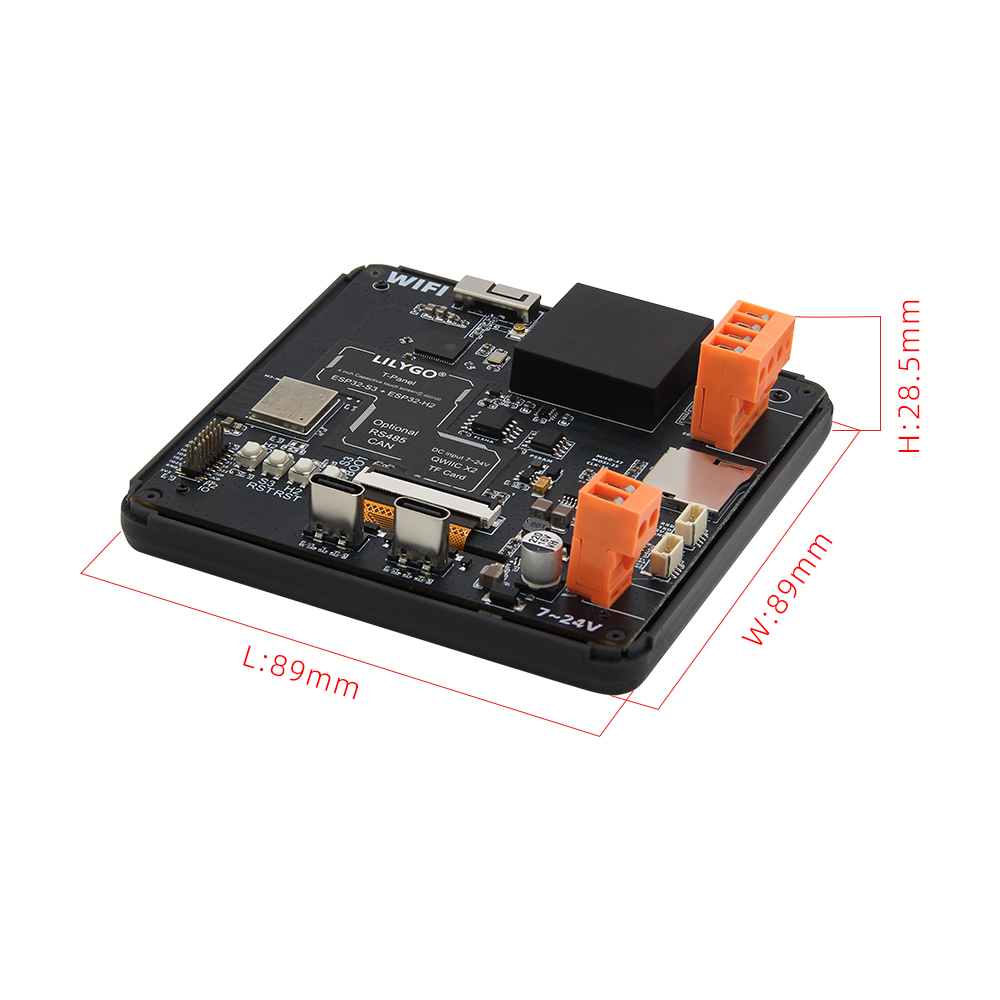 T-Panel-S3 4,0-inch TFT LCD ES - Esp32 H2 recensie en prijs