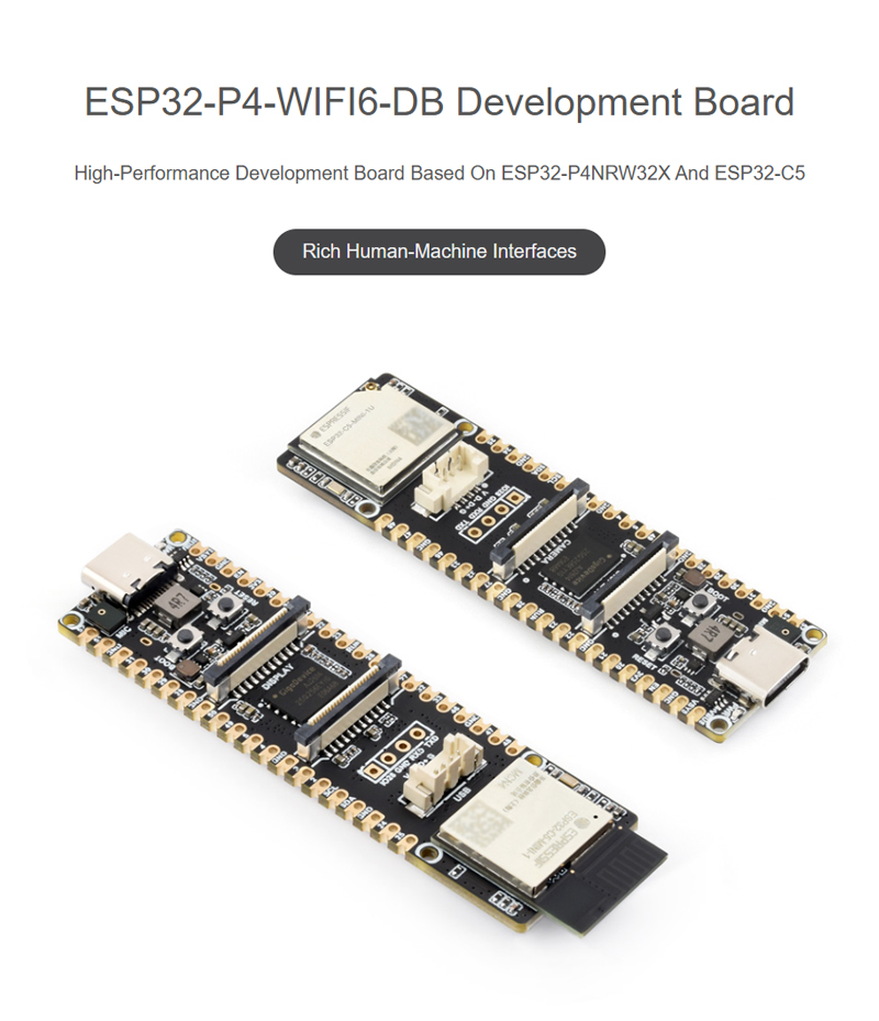 ESP32-P4-WIFI6-DB ontwikkelbor - Esp32 P4 recensie en prijs