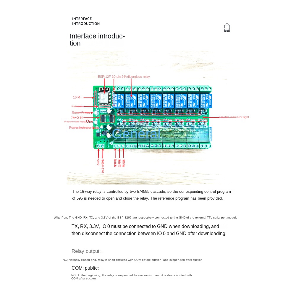 B14C ESP8266 WIFI 16-kanaals r - Esp8266 recensie en prijs