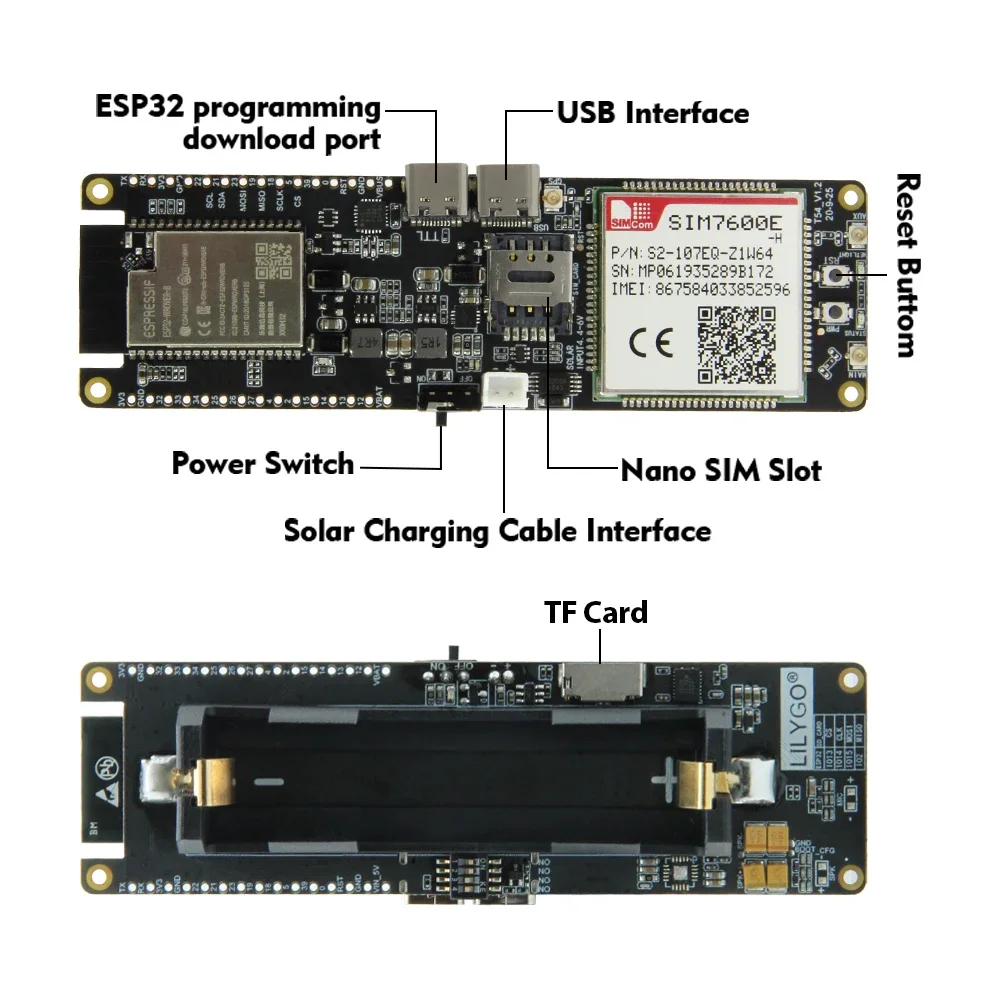 IN VOORRAAD LILYGO T-SIM7600G- - Esp32 recensie en prijs