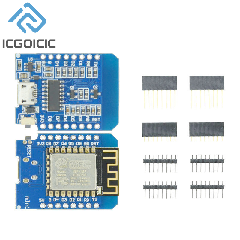 D1 Mini-Mini Nodemcu 4M Bytes  - Esp8266 Nodemcu recensie en prijs